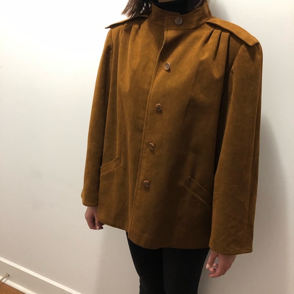 Faux suede jacket - Picture 5 of 5